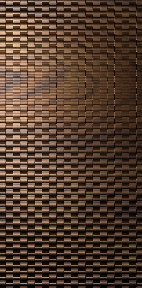 WALL PANEL - K-08 Modern Geometric Textured Surface 3D Model